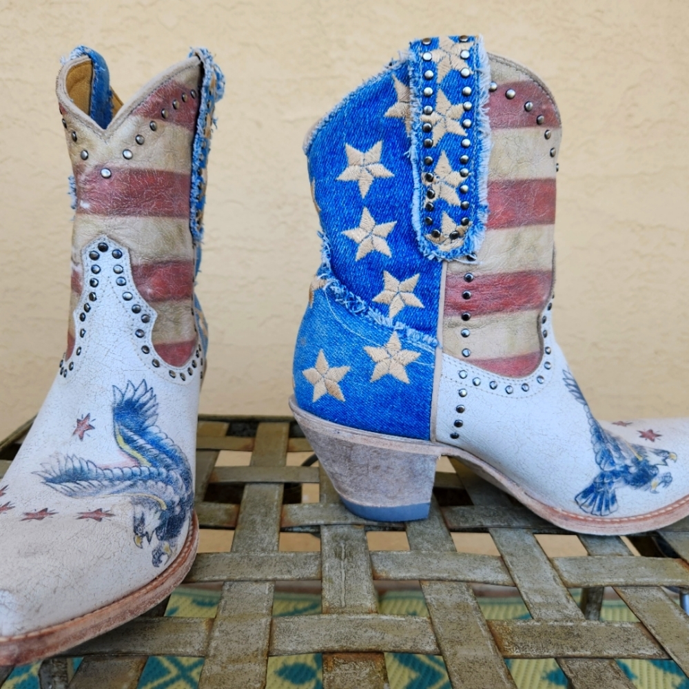 JORRIE SHORT BOOTS.  Yippee by Old Gringo.